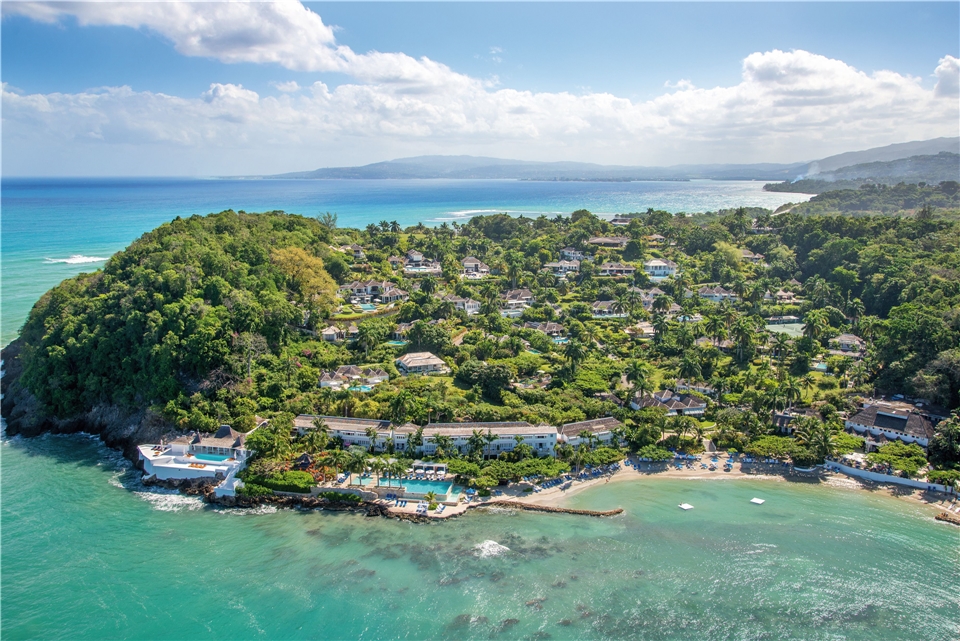 Round Hill Hotel & Villas Luftaufnahme