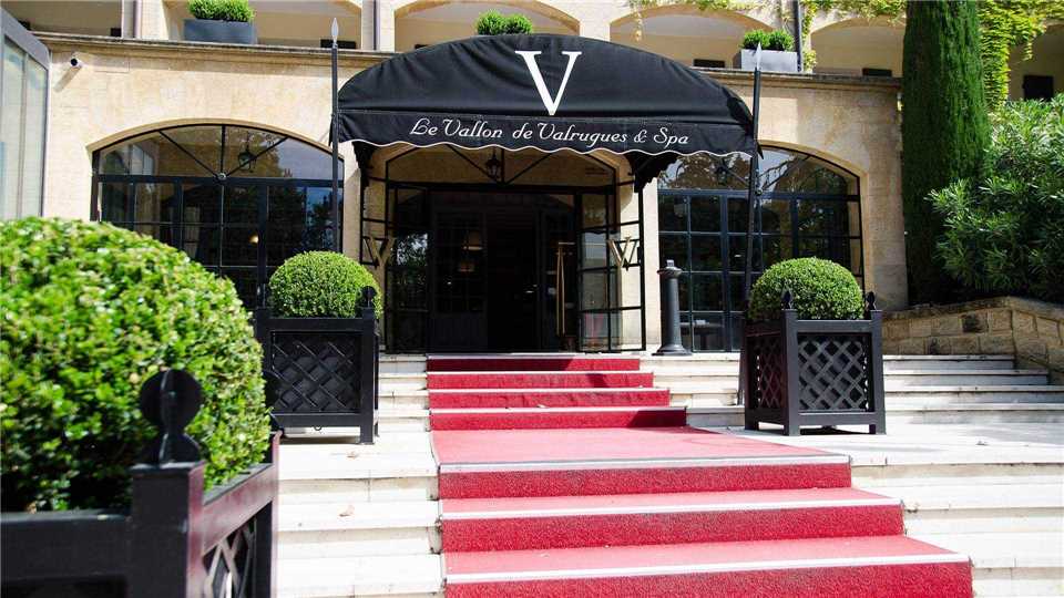 Le Vallon de Valrugues & Spa Eingang