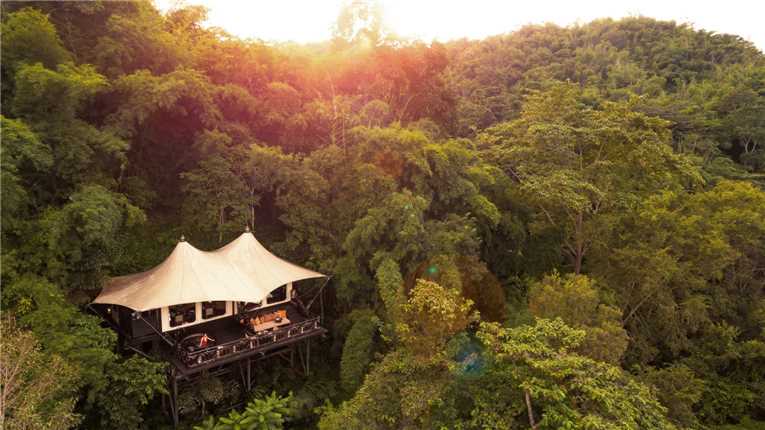 Four Seasond Tented Camp Golden Triangle Außenansicht