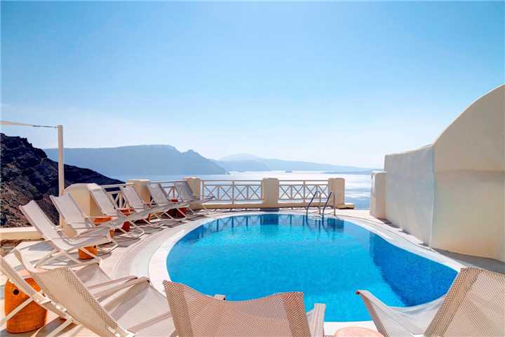 Hotel Mystique Santorini Pool