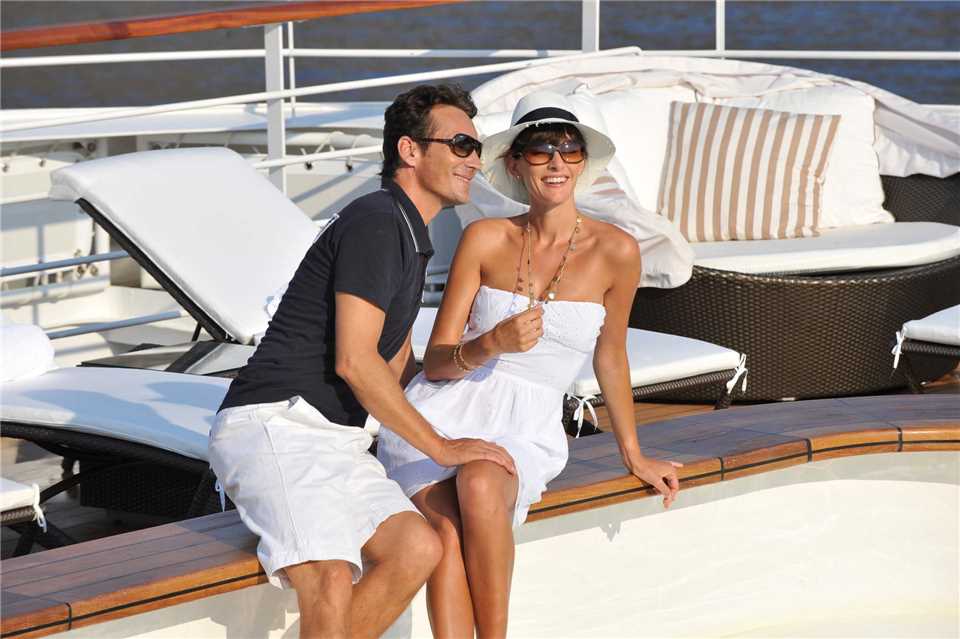 Le Soleal Ponant Sonnendeck