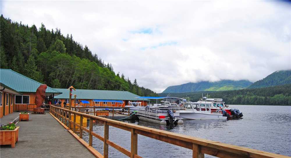 Knight Inlet Lodge Anlegestelle