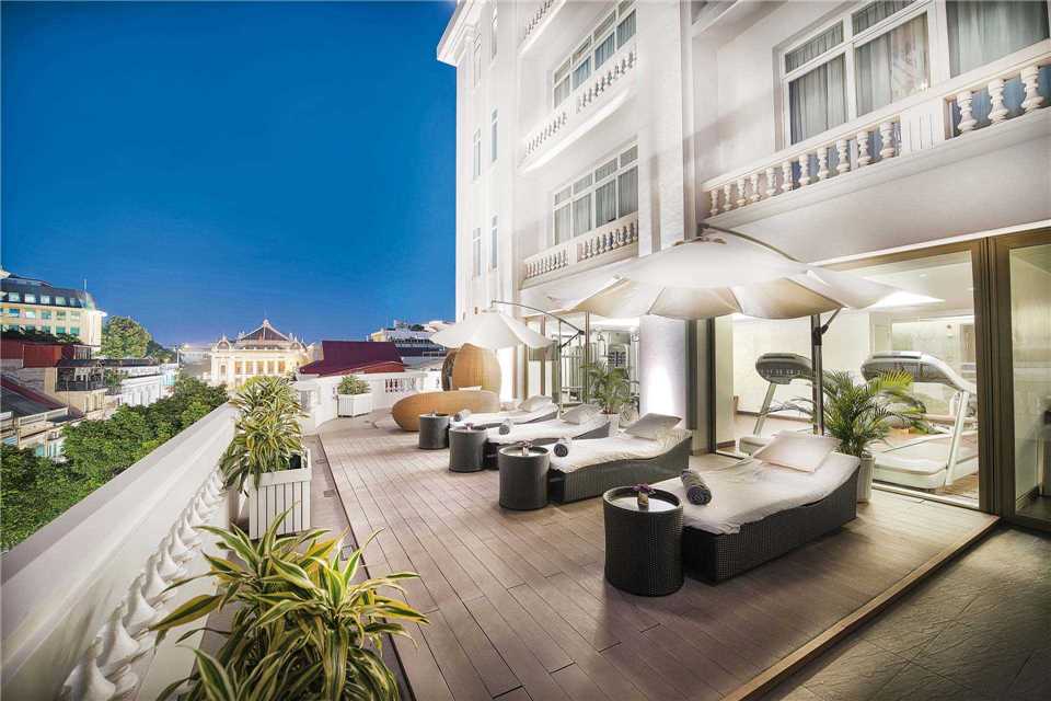 Hotel de lOpera Hanoi - MGallery Terrasse