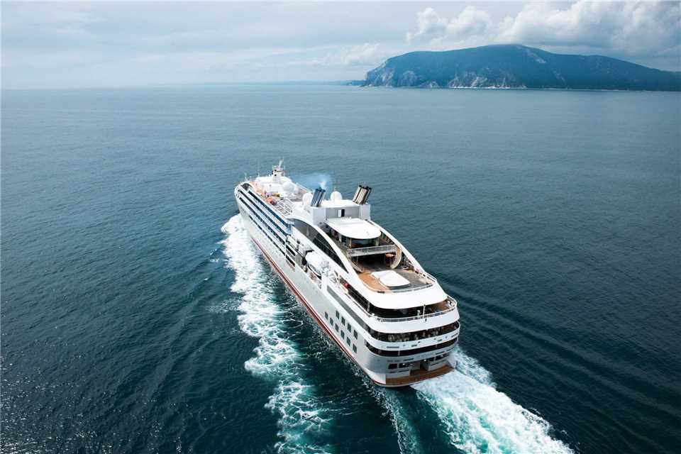 Le Soleal Ponant Schiff Außen