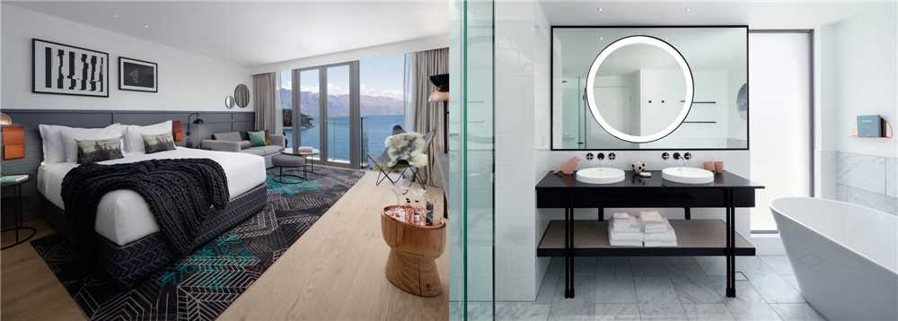Qt Queenstown Zimmeransicht