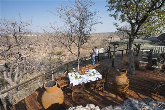 Little Ongava Terrasse