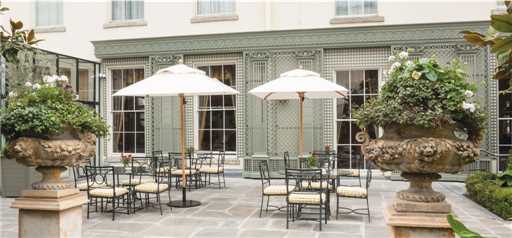 The Merrion Hotel Dublin Terrasse