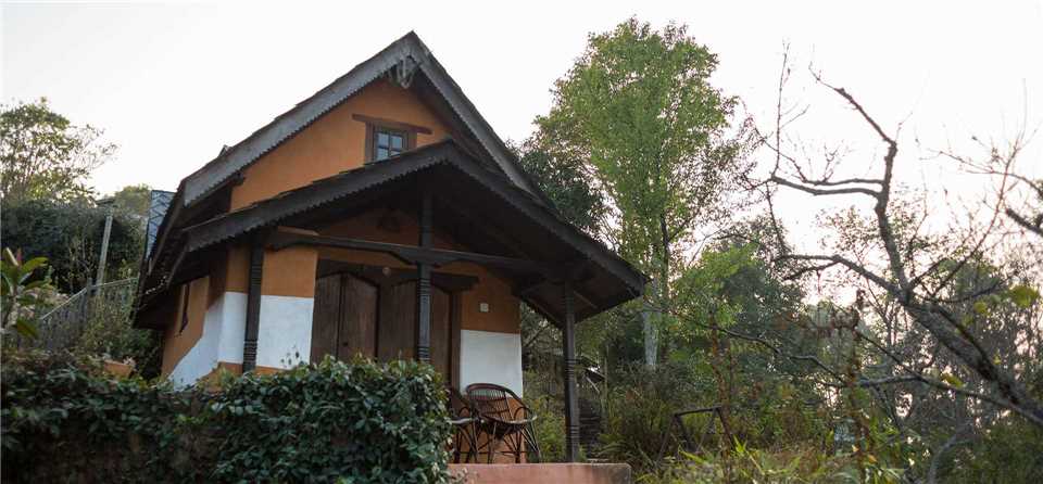 Namo Buddha Resort Cottage Aussenansicht