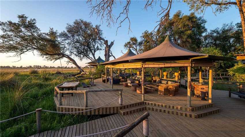 Little Vumbura Terrasse