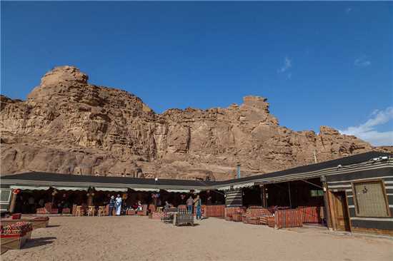 Sun City Camp im Wadi Rum Dining Area