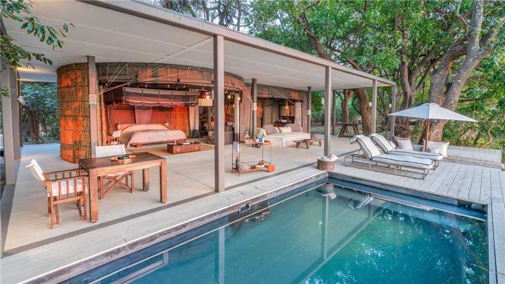 Chinzombo Camp Pool