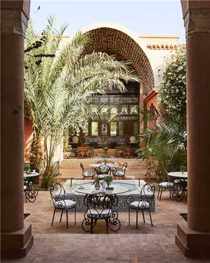 Al Moudira Hotel Terrasse