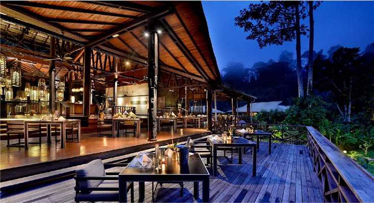 Borneo Rainforest Lodge Restaurant