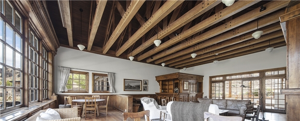 Innenansicht von Explora Patagonia Lodge im Nationalpark, Chile