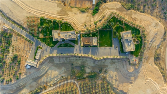 Al Malfa Resort Luftaufnahme