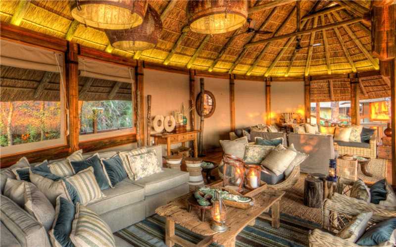 Camp Okavango Lounge
