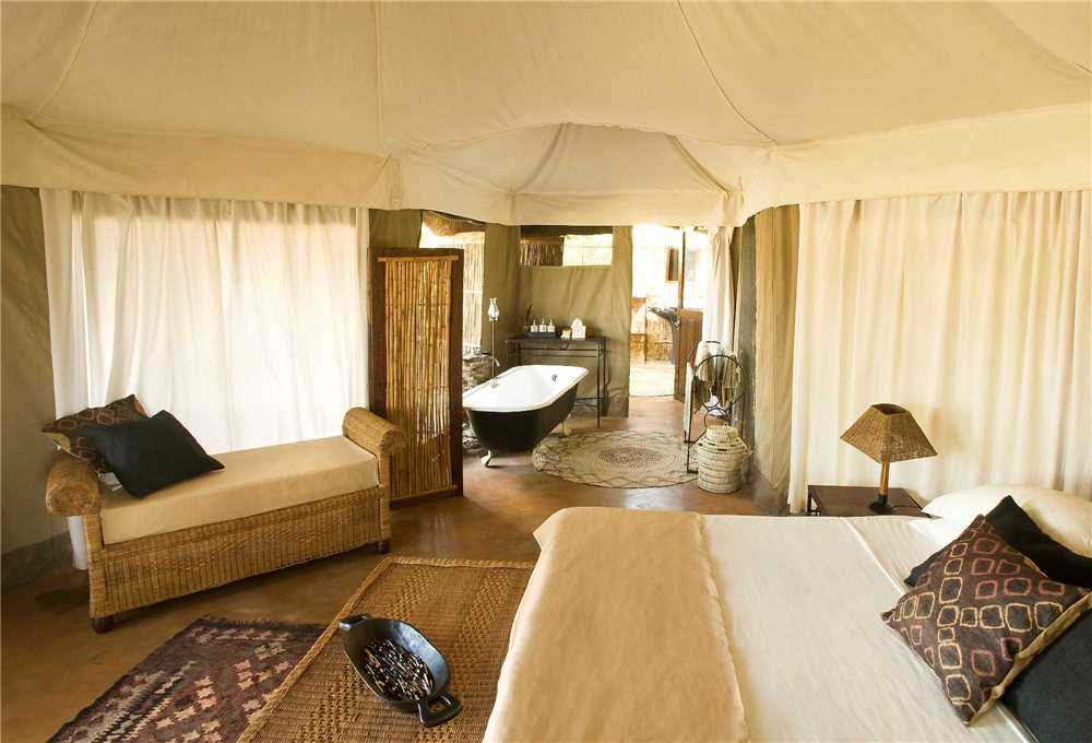 Mchenja Bush Camp Doppelzimmer