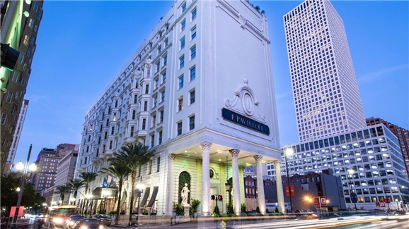 Le Pavillon Hotel Ansicht