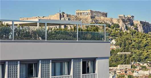 Aussenansicht Hotel Electra Metropolis Athen
