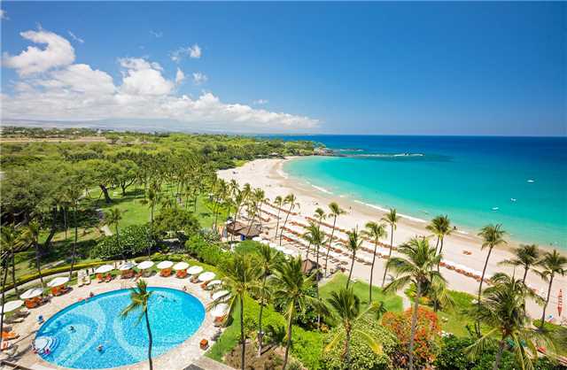 Mauna Kea Beach Hotel Pool und Strand