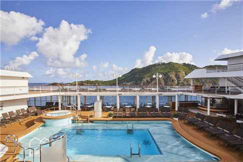 Silver Seas Cruises Silver Whisper Pool