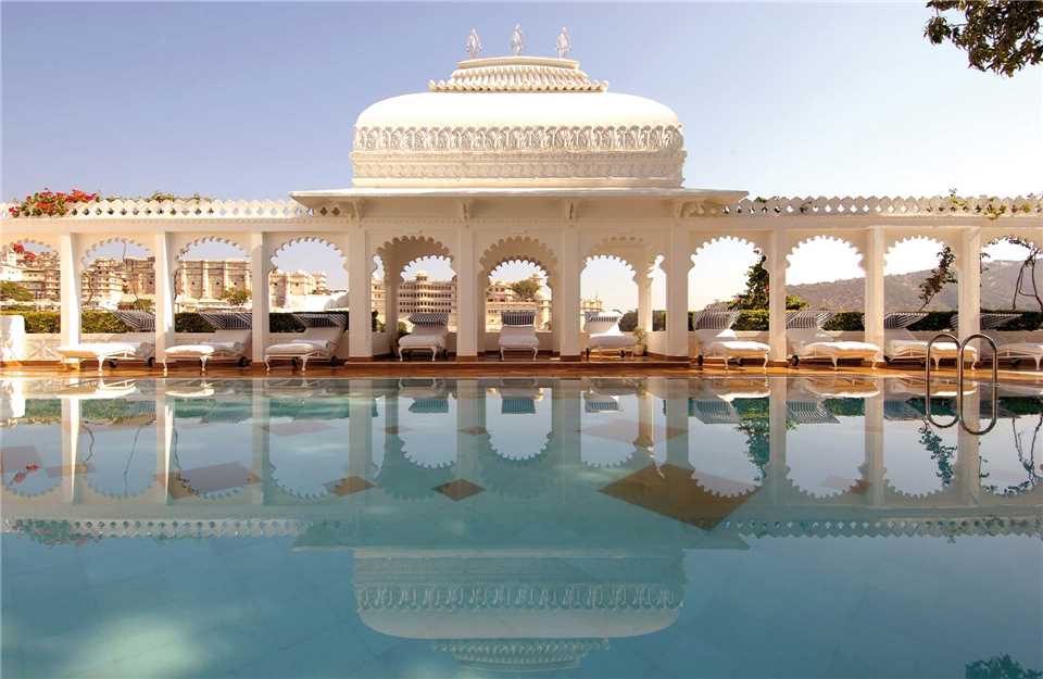 Taj Lake Palace Pool