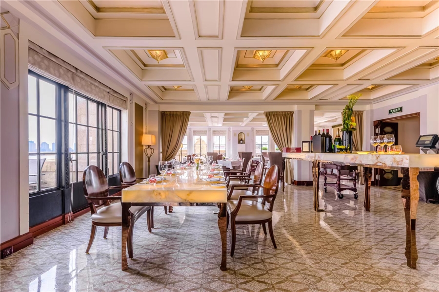 Restaurant vom Fairmont Peace Hotel in Shanghai