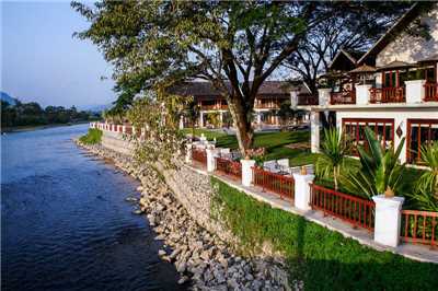 Riverside Boutique Resort Außenansicht