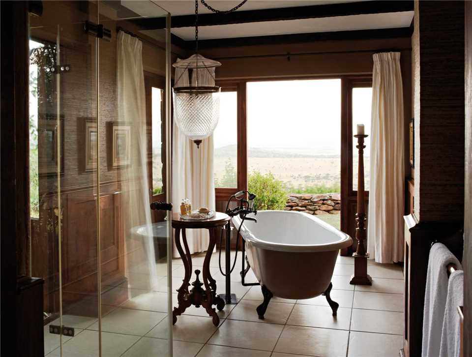 Singita Sasakwa Lodge Badezimmer