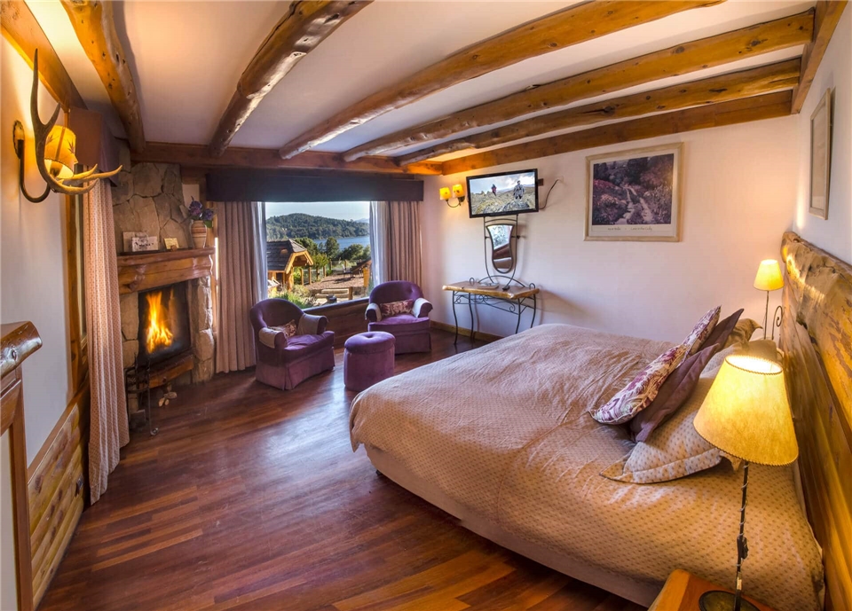 Doppelzimmer vom Nido del Cóndor Hotel & Spá in San Carlos de Bariloche