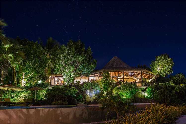 Pacific Resort Aitutaki Nui Außenansicht