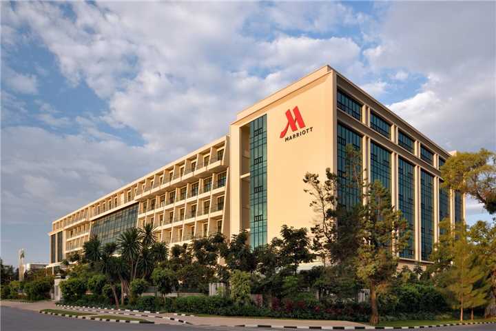 Kigali Marriott Hotel Außenansicht