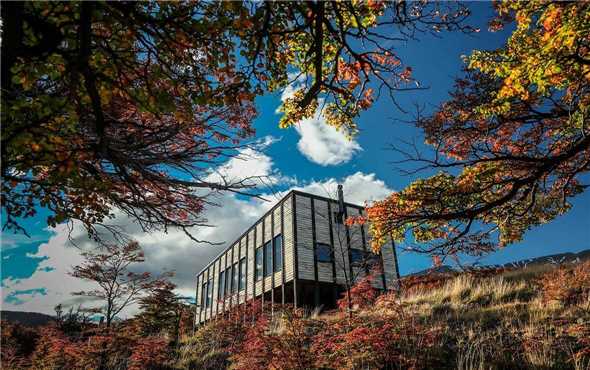 Awasi Patagonia Außenansicht Villa