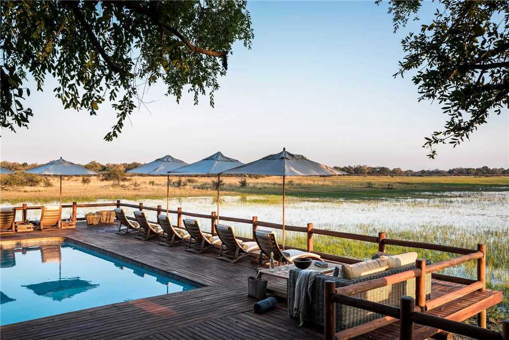 Sanctuary Chiefs Camp Pool Aussicht