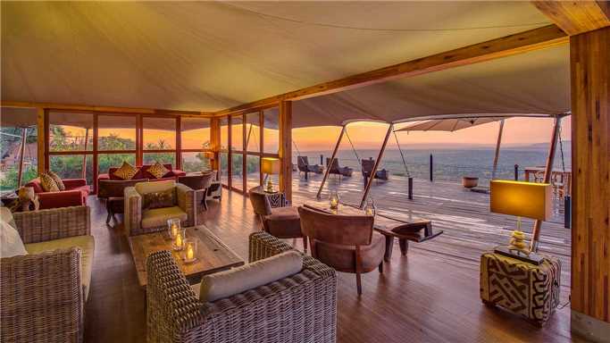 Loisaba Tented Camp Doppelzimmer