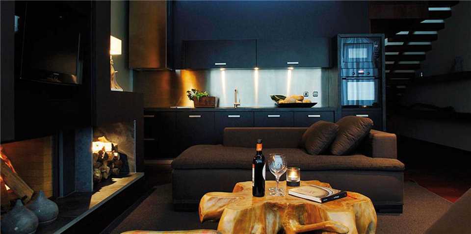 Six Senses Douro Valley Zimmer mit Kamin