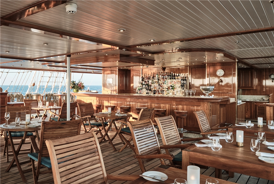 Sea Cloud Spirit Lido Deck