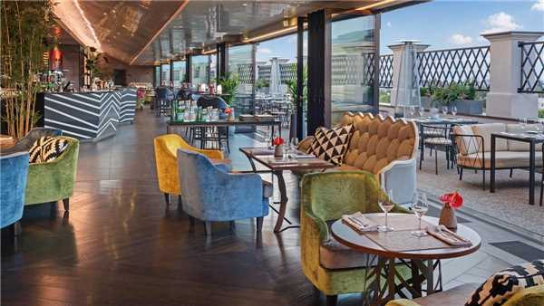 Grand Hotel Kempinski Riga Rooftop Bar