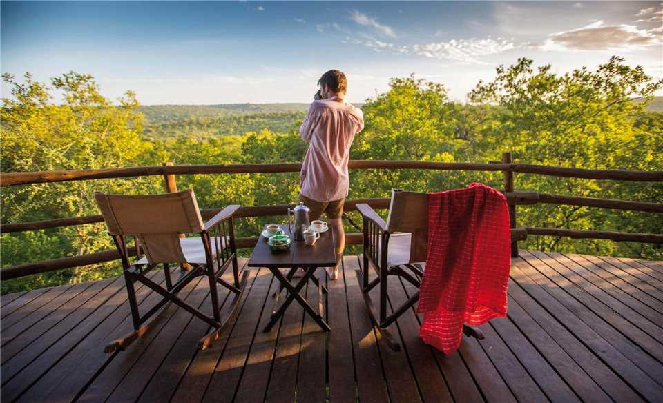 Tarangire Treetops Terrasse