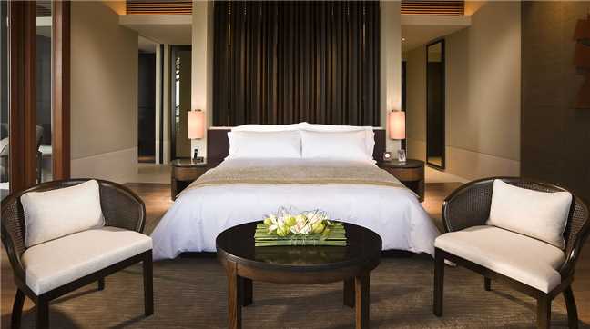 Doppelzimmer Capella Singapur