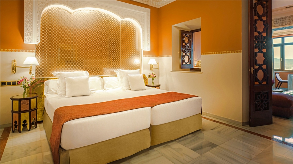 Zimmer vom Hotel Alhambra Palace in Granada