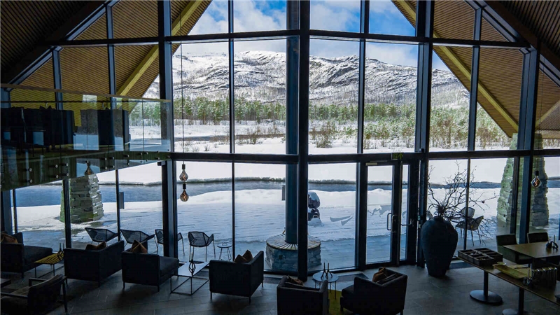 Arctic Wilderness Lodge Ausblick