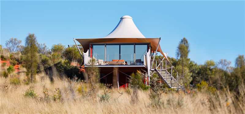 Longitude 131° Luxury Tent Exterior
