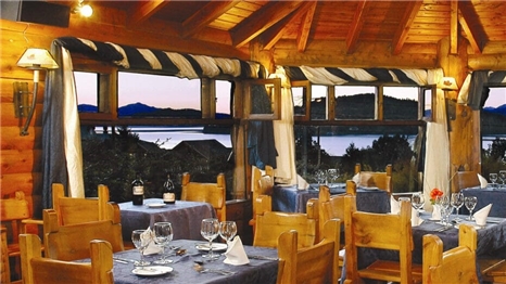 Restaurant vom Nido del Cóndor Hotel & Spá in San Carlos de Bariloche