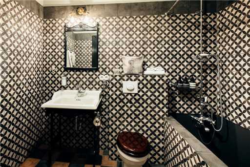 Skalakot Hotel Badezimmer