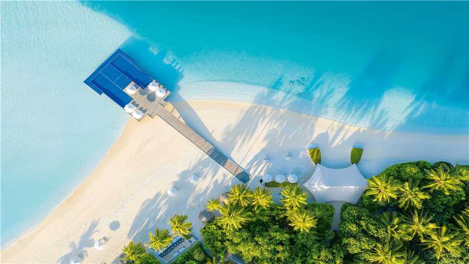 Conrad Maldives Rangali Island Luftaufnahme