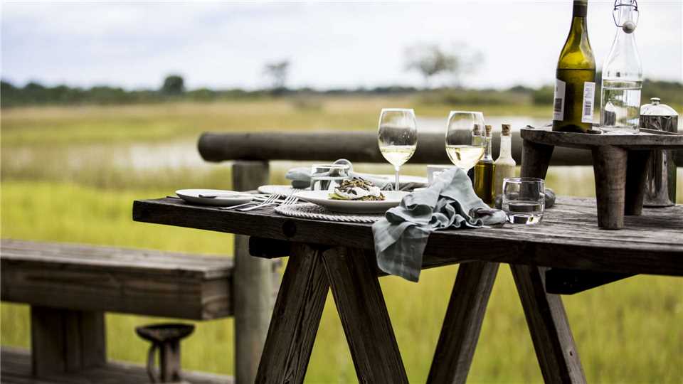 Vumbura Plains Restaurant