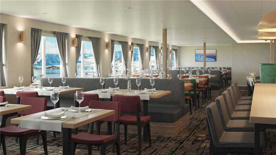 Oceanwide Expedition MS Hondius Restaurant