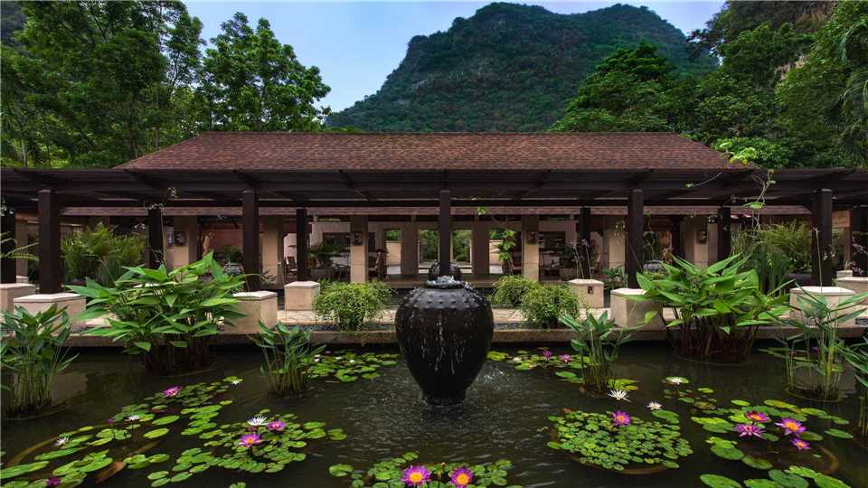 The Banjaran Hotsprings Retreat Empfangsbereich