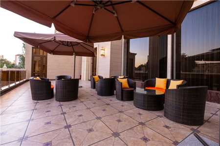 Dilimah Premium Luxury Hotel Terrasse